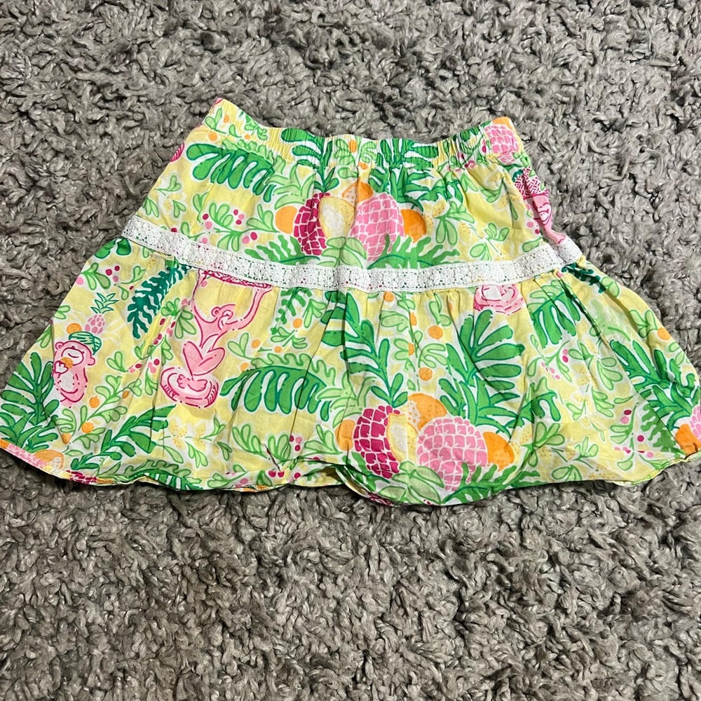 Lilly Pulitzer Vintage Girls Skirt 4T